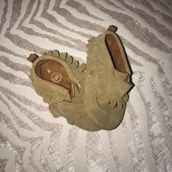 🚼 Wonder Nation | Baby Moccasins with Velcro Strap - Picture 3 of 4